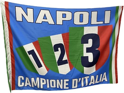 Napoli Bandiera Campione d'Italia 1926 Stadio Bandiere 100x150 PS 30853 - Ysert
