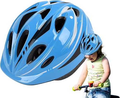 Casco per bici per ragazzi, casco per skateboard per bambini,Casco per biciclette per bambini traspiranti regolabili - Attrezzatura protettiva multiuso per bambini adolescenti appassionati - Ysert