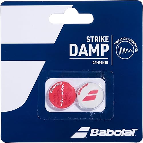 Babolat Pure Strike - 2 antivibrazioni umide (Rosso/Bianco) - Ysert