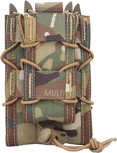 9mm / 5.56 Pouch Magazine Tactical Molle Airsoft Open Top Pistol Pistol Mag Bustes Portain Belt Belt Veloce Attacco Carrier Magazine Set - Ysert