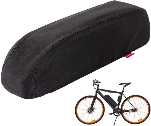 Protezione della batteria 36V/48V per e-bike, borsa antipolvere impermeabile, custodia protettiva per batteria (nera, Taglia Standard) - Ysert