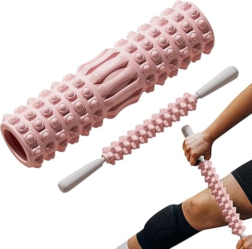 Foam Roller - Rullo Massaggio Muscolare - Rullo Foam Roller - Rullo Per Massaggio Muscolare | Rullo Allenamento | Per Massaggio Dei Tessuti Profondi Per Esercizi Di Stretching - Ysert