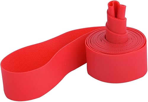 Fodere della Gomma della Bici, Nastro Rosso del Cerchio della Striscia dell'orlo della Bicicletta del PVC Misura Le rotelle di Guida di 20inch 24inch 26inch 700C(26) - Ysert