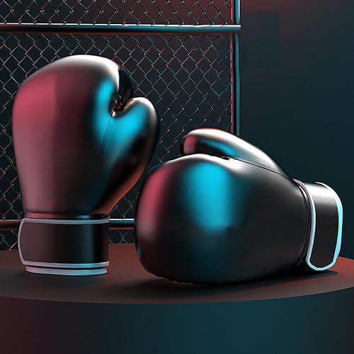 Guanti da boxe per adulti - Guanti da allenamento per boxe, Guanti da boxe Uomo Donna 10 once | Guanti da boxe leggeri a dita intere, guantoni da boxe per la maggior parte delle persone - Ysert