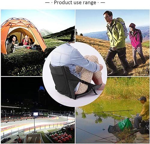 Cuscino Per Sedile Da Stadio Portatile | Sedia Da Terrazzo Pieghevole Con Schienale | Sedia Da Campeggio Pieghevole Cuscino Per Sedile Da Campeggio Picnic Pesca | Seggiolino Da Kayak Impermeabile - Ysert