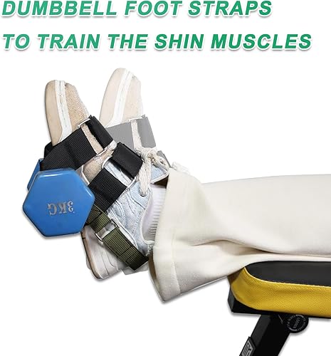 Tibialis - 1 paio di pesi regolabili per caviglia, per allenamento muscolare, gambe e muscoli - Ysert