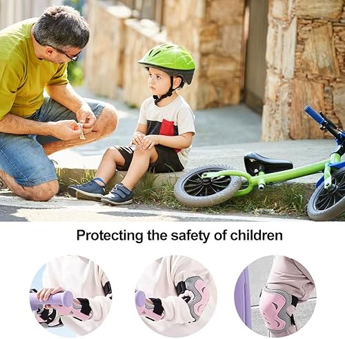 Ginocchiere per Bambini, Protezioni Skateboard Bambini, Set di Protezioni per Bambini, Ginocchiere | Gomitiere | Tutore Polso Protezioni Set per Bambini, Protezioni Pattini, per Skateboard, Bicicletta - Ysert