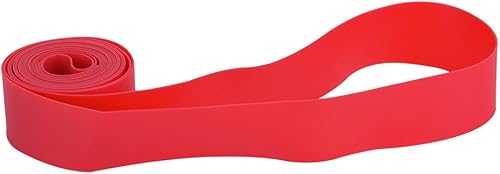 Fodere della Gomma della Bici, Nastro Rosso del Cerchio della Striscia dell'orlo della Bicicletta del PVC Misura Le rotelle di Guida di 20inch 24inch 26inch 700C(26) - Ysert