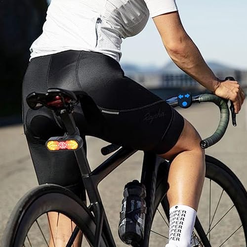 Luce posteriore per bicicletta con telecomando, fanali posteriori per bicicletta con indicatori di direzione ricaricabili - Luce posteriore per bicicletta impermeabile | Luce per bici Fanale posterior - Ysert