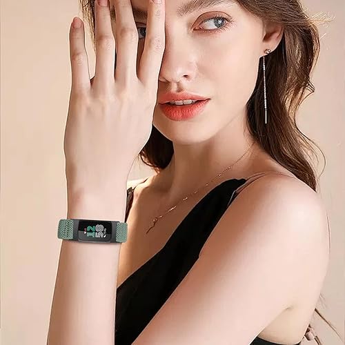 5 Pezzi Cinturino Compatibile con Fitbit Charge 6/5 per Donne e Uomini, Sportivo Ricambio in Nylon Regolabile Traspirante - Ysert