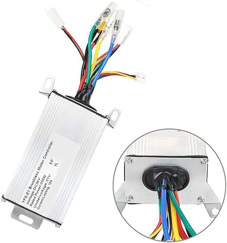 Controller elettrico per scooter, 36 V, 350 W, 15 A, acceleratore di linea di controllo per scooter elettrico da 8,5 pollici - Ysert
