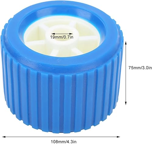 Rullo Oscillante a Coste, Rullo Oscillante per Barche DurabIity con Resistenza alle Alte Temperature, Rullo Oscillante a Coste 108x75x19mm per Barche, Marines, Yacht con - Ysert