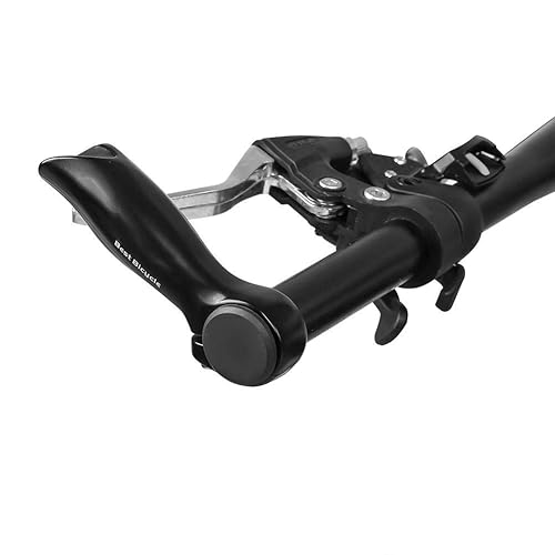 Estremità del Manubrio della Bicicletta, Manubrio Bicicletta in Lega di Alluminio Bar End Bike Bar Grips Impugnature di Sicurezza dell' Estremità per MTB, Bici da Strada - Ysert