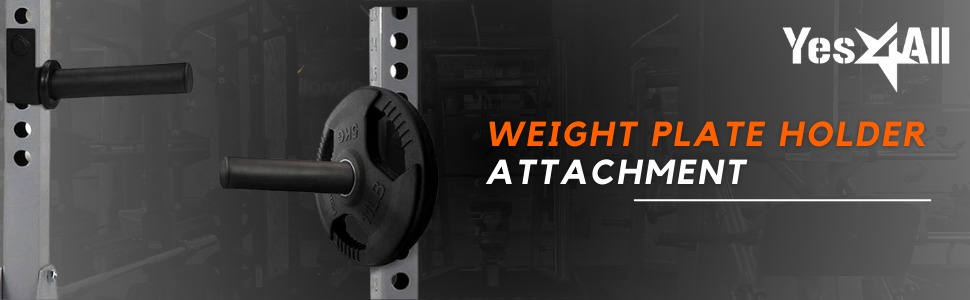 Supporto piastra peso olimpico Attacco cremagliera di potenza adatto a piastre del peso 2"x2"/3"x2"