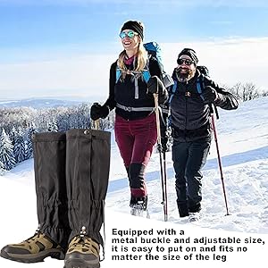 Ghette da neve per escursionismo, Ghette per gambe da caccia