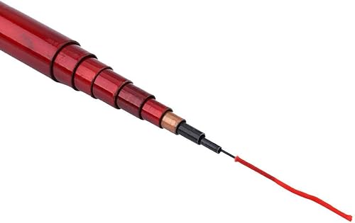 Spinning Fishing Rod, FRP Hand Glass Steel Pole Portable Telescopic Rod Freshwater Casting Hard Fishing Gear - Ysert