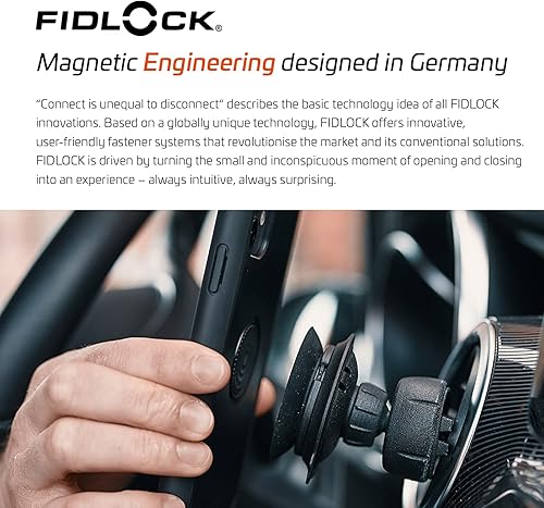 Fidlock Vb-0001b (Nero), Vacuum Ahead cap Base Unisex Adulto, Passend für 1 1/8 Zoll Gabelschaft - Ysert