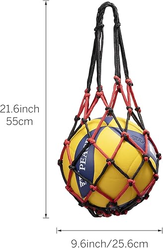 DoGeek Sacche Reti da Calcio Borsa portaoggetti di stoccaggio di Palline Sacchetto di Rete - Ysert