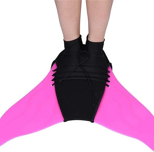 Pinne da nuoto Allenamento Flipper Sirena Pinna Nuotata Piede Flipper Piedi Subacquea Coda Monofin Pool Party - Ysert