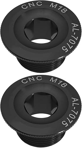 eMagTech 2 Pezzi Bullone Di Fissaggio Della Pedivella Da Per Mountain Bike Bici Da Strada Fissare La Guarnitura E La Ruota Della Pedivella Adatto Per La Vite Della Pedivella - Ysert