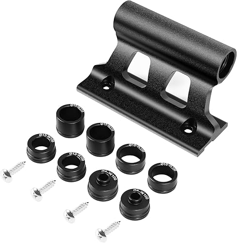 Staffa per bicicletta a sgancio rapido per bicicletta, con clip fissa, con asse a innesto, colore nero - Ysert