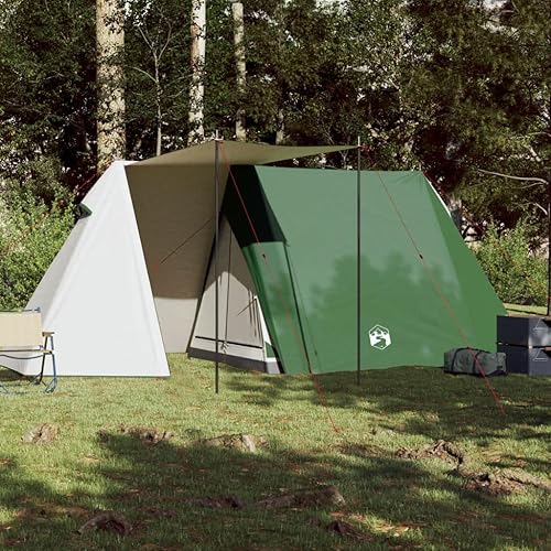 Tenda da campeggio per 3 persone, 465 x 220 x 170 cm, moderna, impermeabile, a pioggia, telaio A, per campeggio ed escursionismo - Ysert