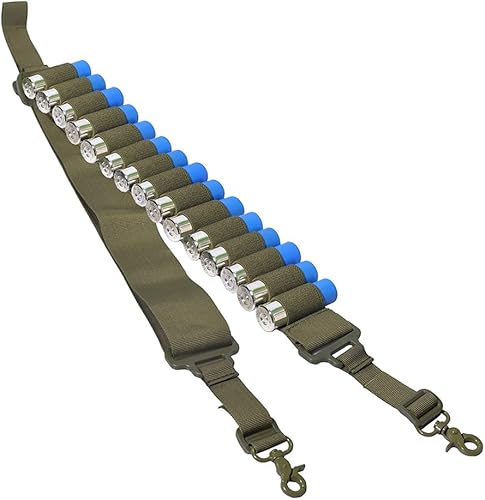Tattica 15 Colpi Munizioni Shell Holder Cintura Fucile 12 Calibro Sacchetto Munizioni Militare Tiro Proiettile Cartucce Fondina Tracolla - Ysert