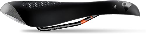 by Selle Italia X-RACE - Sella Bici in Gel, Sella per Bicicletta Morbida Ampia, Uomo Donna Sellino, Traspirante Ergonomica per Biciclette da Strada - Nero - Ysert