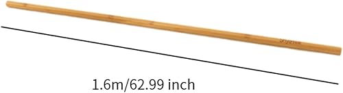 Bastone da, Bastone da Stretching, 160 cm, Aperto, per Esercizi di Fitness e Spalle, per Palestra Domestica, Allenamento della Forza, ginnasti - Ysert