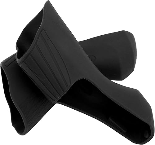 Comandi per bici da strada Accessori per coperture in silicone R7000 R8000 Copri leve freno per leve del cambio Cappuccio Elevata robustezza per bici da strada(black) - Ysert