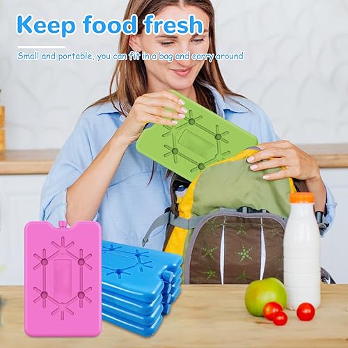 JOKILY Borsa refrigerante, per frigo, per frigo, per frigo, per frigo, extra sottile, capacità di raffreddamento per viaggi, campeggio - Ysert