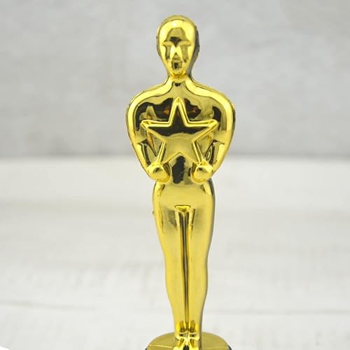Niejgay Set di 24 statuette di trofei in plastica premio per i favori di festa, premio scolastico, premio di festa - Ysert