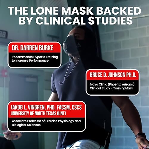 Training Mask 3.0, Maschera da Allenamento. Unisex Adulto - Ysert