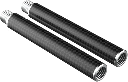 PolarPro - Aste di prolunga 100mm per Pivot - Fibra di carbonio - Leggero e resistente - Ideale per Videografi da viaggio - installazione senza attrezzi - aggiunge lunghezza 100mm - Ysert
