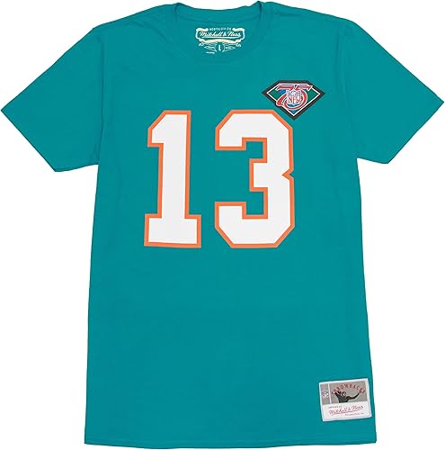 Mitchell & Ness Maglietta NBA, Maglia Basket con Nome e Numeri, Maglietta per Fan Hardwood Classics - Ysert