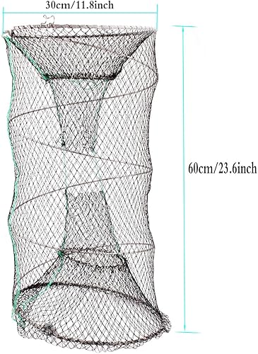 Trap pieghevole da pesca con cordino da 36 m - Ysert