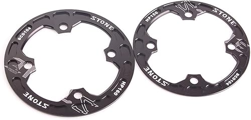 Stone Alloy MTB Bike Bash Chain Guard BCD 104mm 150mm 160mm BCD104 per XC AM FR DH Catena Guard 30T - 36T - Ysert