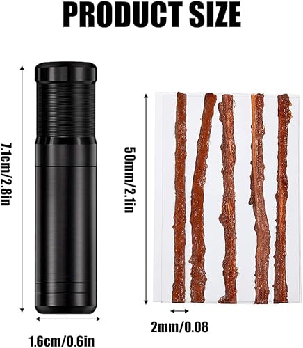 Kit di Riparazione tubeless per Attrezzi per Biciclette Nastro per Foratura di Pneumatici per Biciclette per Accessori Professionali per la Riparazione di Pneumatici - Ysert