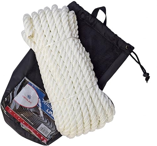 Cima ormeggio Bianca 14 mm x 12 m - Ysert