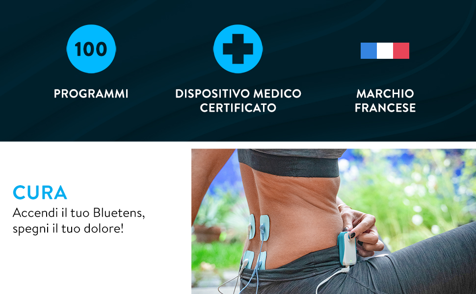 Bluetens, allevia il tuo dolore