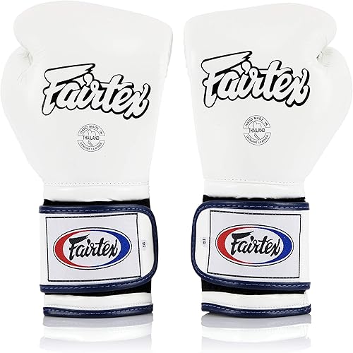 Guanti da boxe Fairtex Muay Thai BGV9 - guanti mma da allenamento e sparring in stile messicano per battitore pesante per Kick Boxing MMA K1 - Ysert