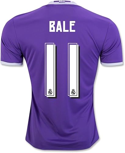 For Coming Season Real Madrid CF 11 Gareth Bale away calcio jersey in viola - Ysert