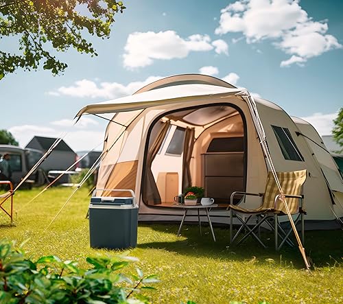 Raffreddatore termoelettrico Tristar - 20 L - Ideale per il campeggio e i viaggi lunghi - Prese da 12 e 230 V - 2 modalità - Raffredda e riscalda - KB-7520 - Ysert