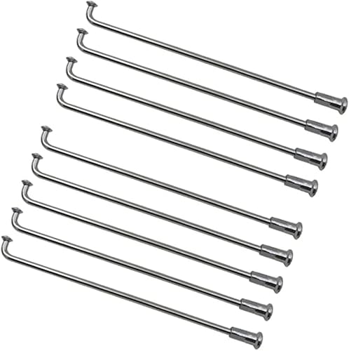 Raggi per bici in acciaio al carbonio 13G raggi per bicicletta MTB Road Bike raggi con nippli 100-292 mm raggi ruota per ruote da 12/14/20/24/26/27,5/29 pollici - Ysert