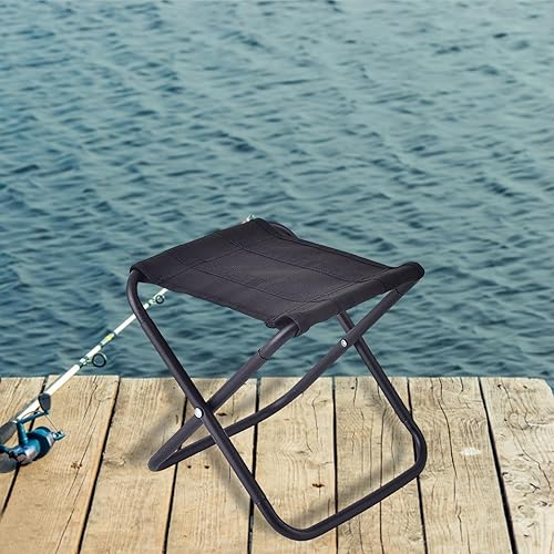 Perfeclan Sgabello da campeggio mini sedia sdraio portatile poggiapiedi sedia da campeggio poggiapiedi pieghevole poggiapiedi per lounge viaggi pesca terrazza escursionismo - Ysert