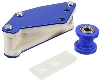 Kit Guida rulli Guida Catena Pit Bike 10mm Nylon per Motocross 110cc 125cc 140cc 150cc 200cc Dirt Bike - Blu - Ysert