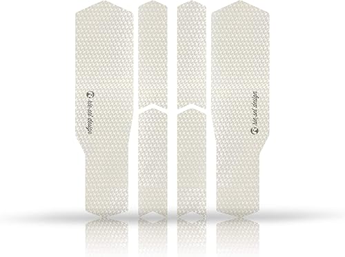 Riesel Design® - Chain:Tape 3000 - paracatena per Bicicletta Elegante Pellicola Protettiva per Bicicletta in Molti Design da 6 Forme autoadesive/paracatena per MTB per l'intero Triangolo Posteriore - Ysert