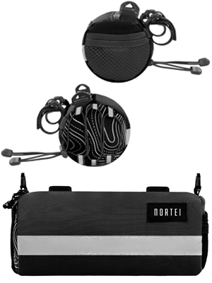 borsa manubrio ciclismo zaino gravel bike