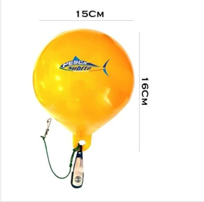 5 Galleggianti Pesca al Tonno Rosso Big Game Drifting Sgancio Rapido Boa - Ysert