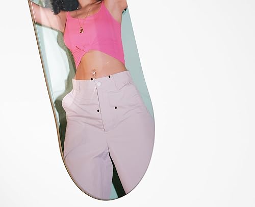 Skateboard Personalizzabile 78,5x20 cm 8 pollici - Adesivi per Bambino e Adulto - Regalo Originale - Ysert